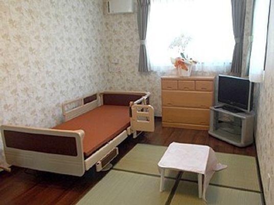 和室風居室の一角