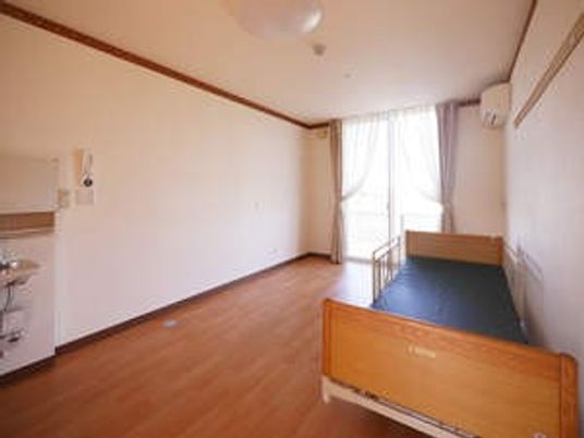 清潔な居室の一角