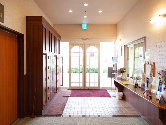エントランスの風景