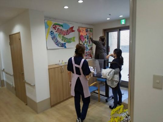 スタッフの活動風景