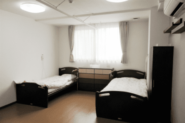 清潔感のある明るい居室