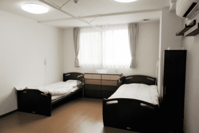 清潔感のある明るい居室