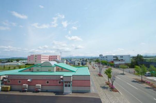 開放的な風景の外観