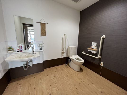 清潔なトイレ環境