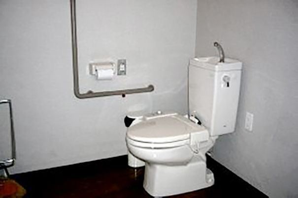 機能的なトイレ