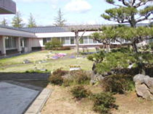 整備された庭園