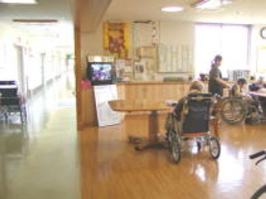 広々とした廊下