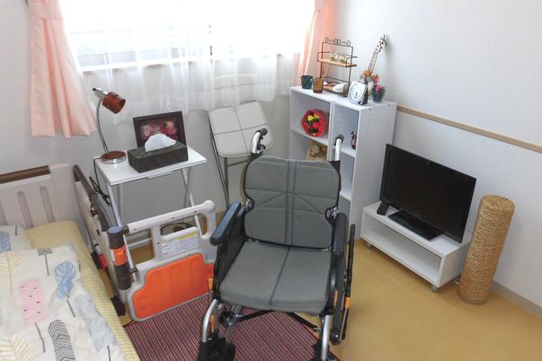 明るく落ち着いた居室