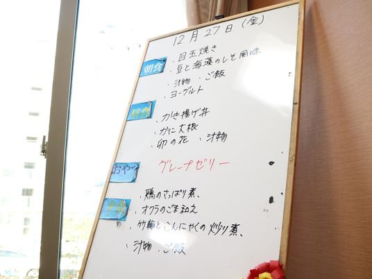 掲示物のある空間