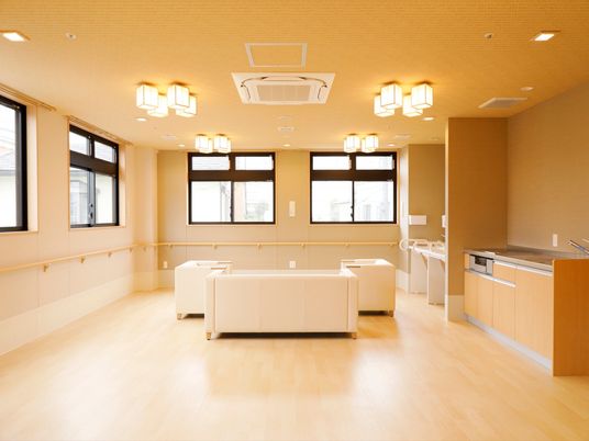 暖色系の居室