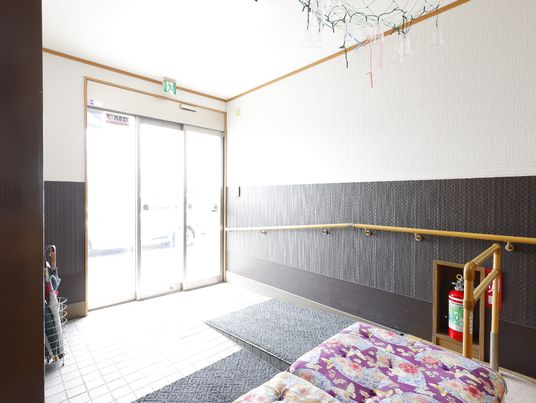 安全なエントランス