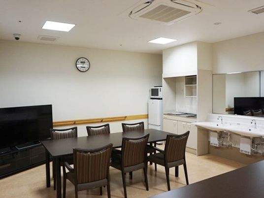 スタッフ共用のスペース