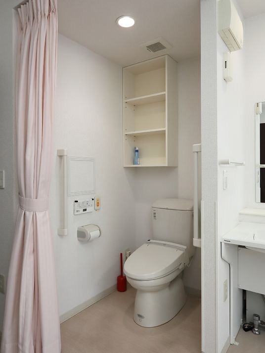 清潔感のあるトイレ空間