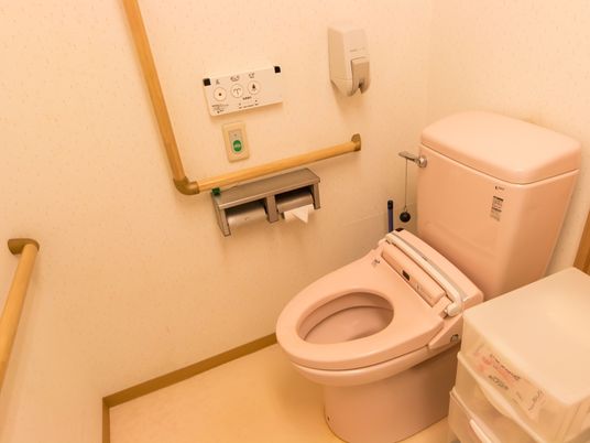 サポートしやすいトイレ