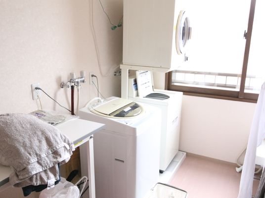 洗濯設備の整った部屋