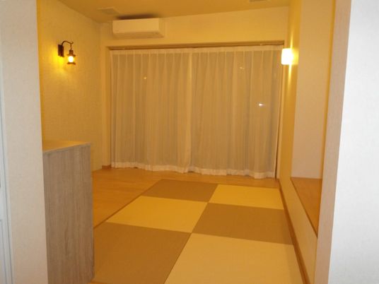 広々とした和室の一角