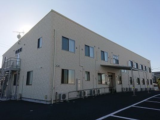 ゆとりのある施設外観