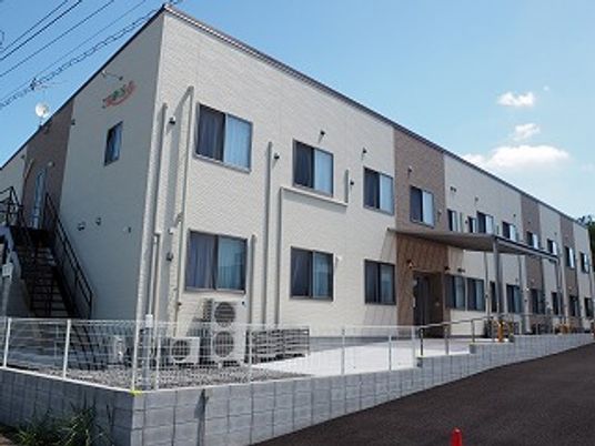 新しい施設の外観