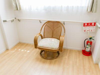 快適な居室の一角
