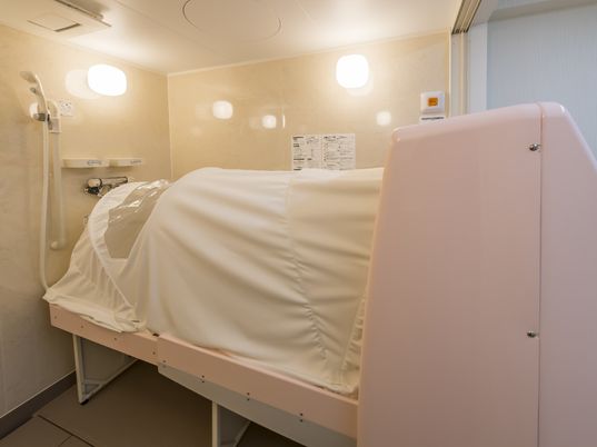 整備された浴室設備