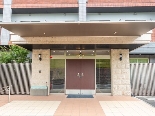 施設入り口の様子
