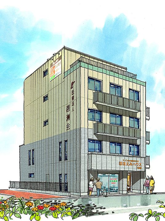 新築そうな建物外観