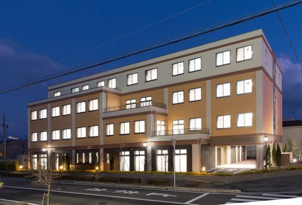 働きやすい施設の外観