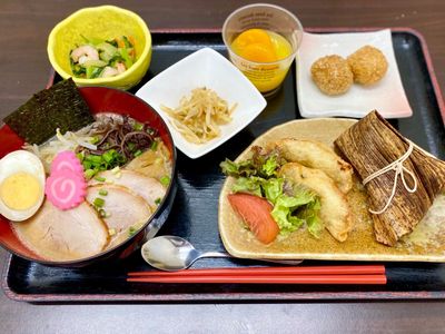 彩り豊かな食事提供