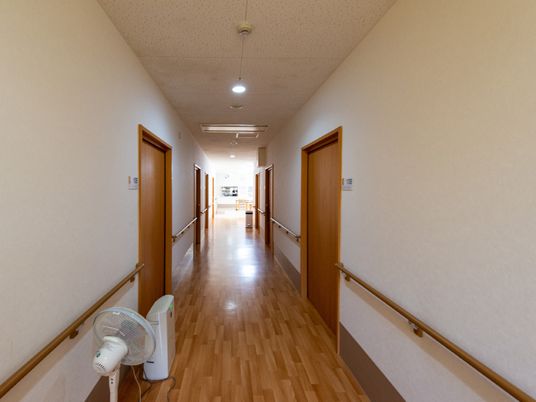 清潔感のある廊下