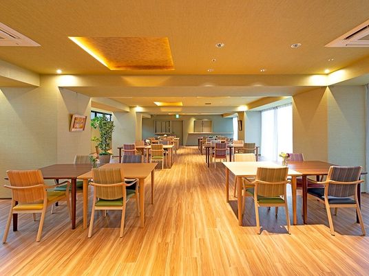 ゆったり食堂の光景