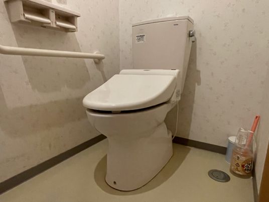 配慮されたトイレの設備