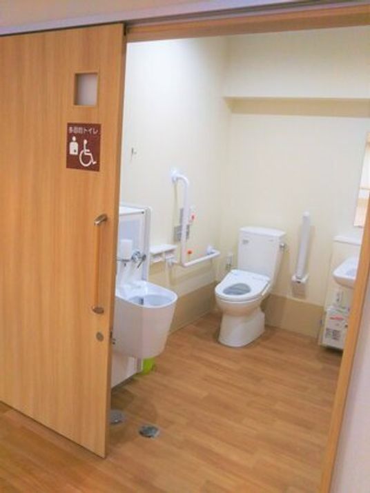 清潔なトイレの様子