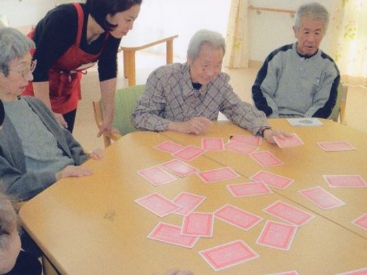 レクリエーション中の居室