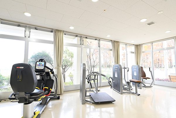 運動機器のある部屋