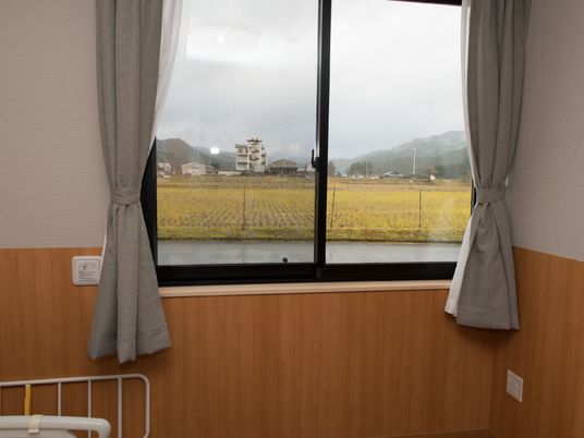 居室の窓と景色