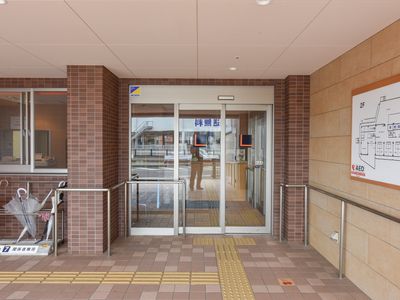 明るいエントランス