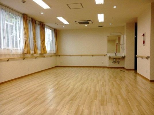 広々とした機能訓練室