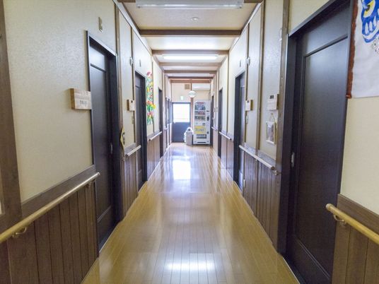 清潔感のある廊下
