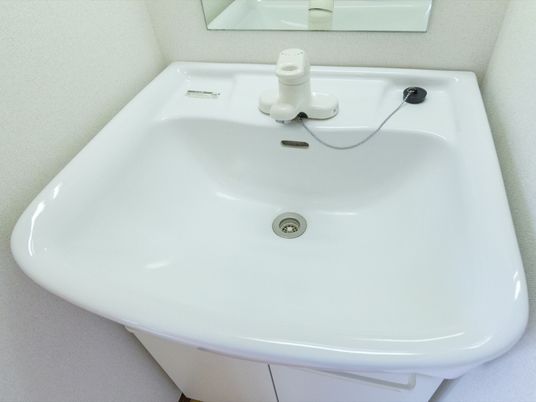 清潔な洗面台
