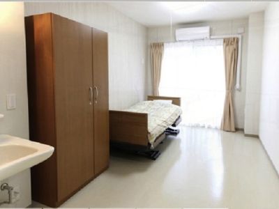 清潔感のある明るい居室