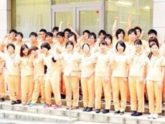 元気なスタッフの集合
