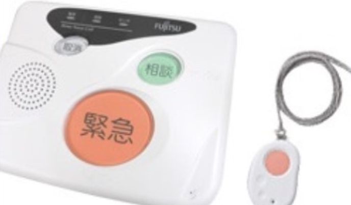 呼び出しボタンと受信機