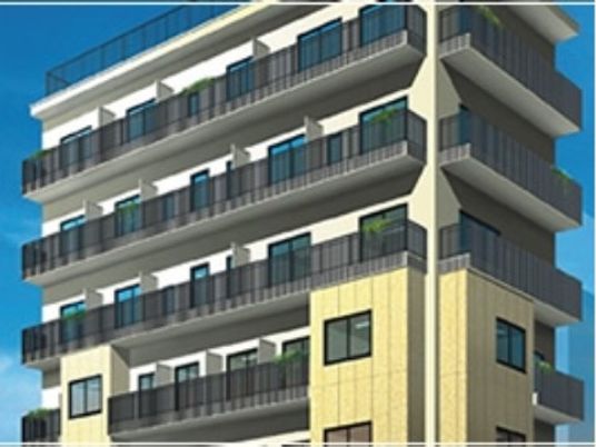 多階層のモダンな建物
