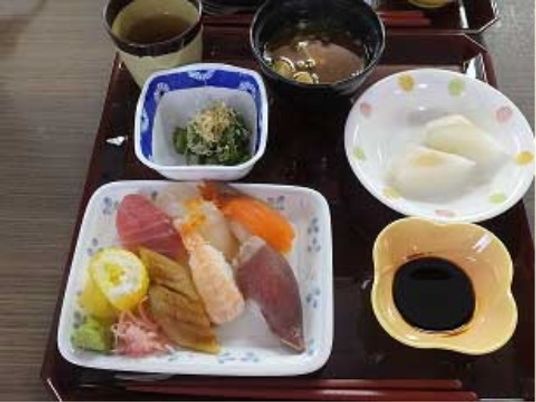 和風の食事セット