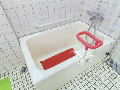 快適な入浴環境の浴室