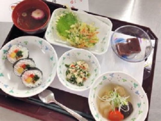 栄養バランスの食事例