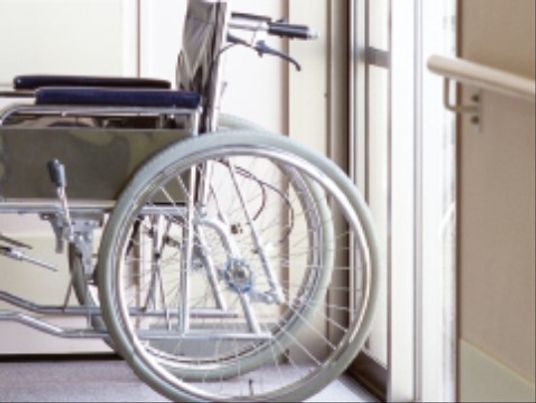 車椅子近くの廊下のイメージ