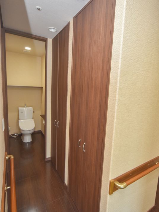 トイレへの入り口