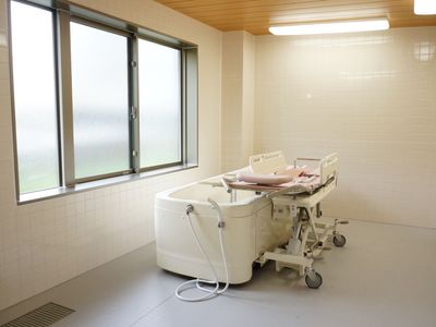 清潔な浴室の設備