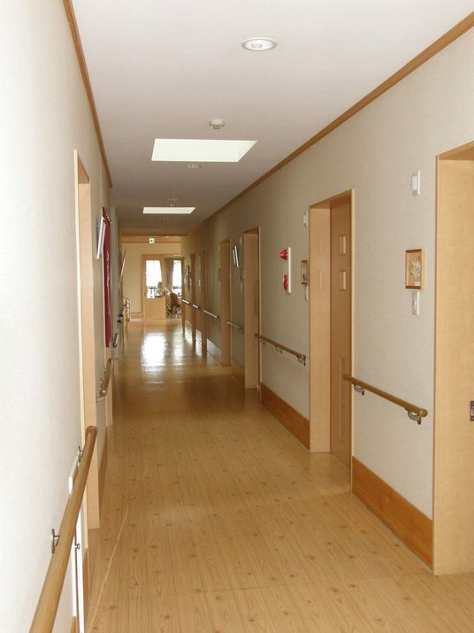 明るい廊下